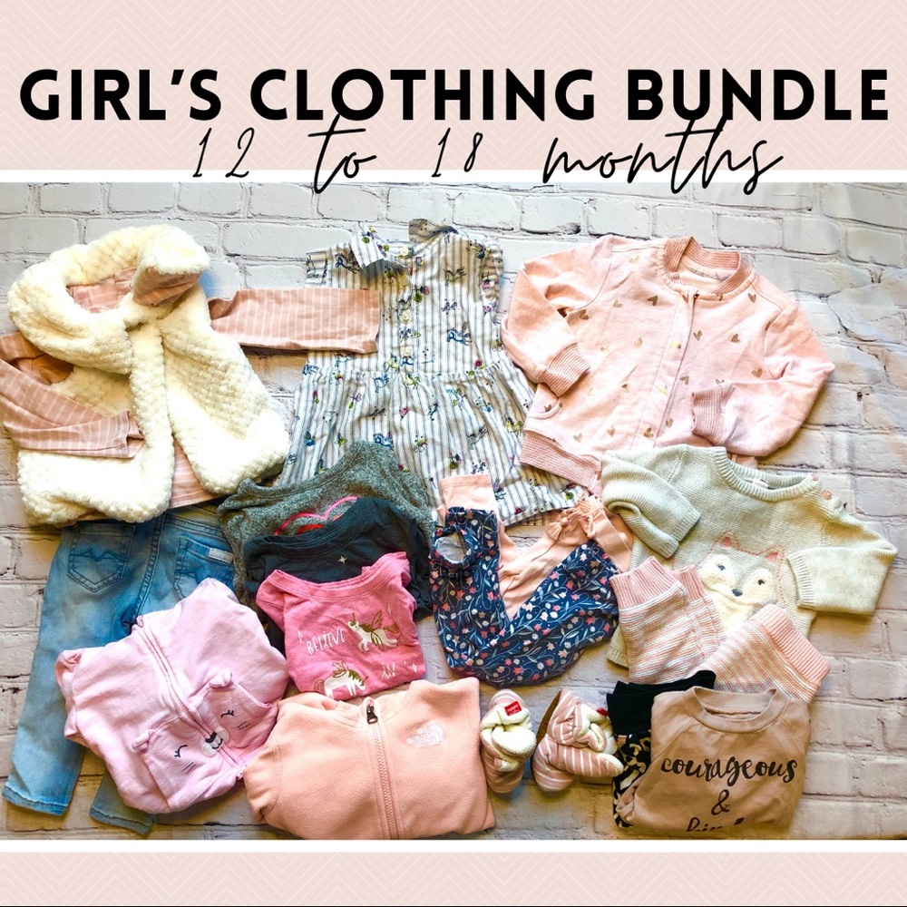 Girls clothing bundle - size 12 months